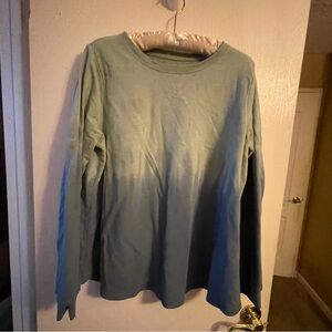 Sweatshirt size L runs large Sonoma brand